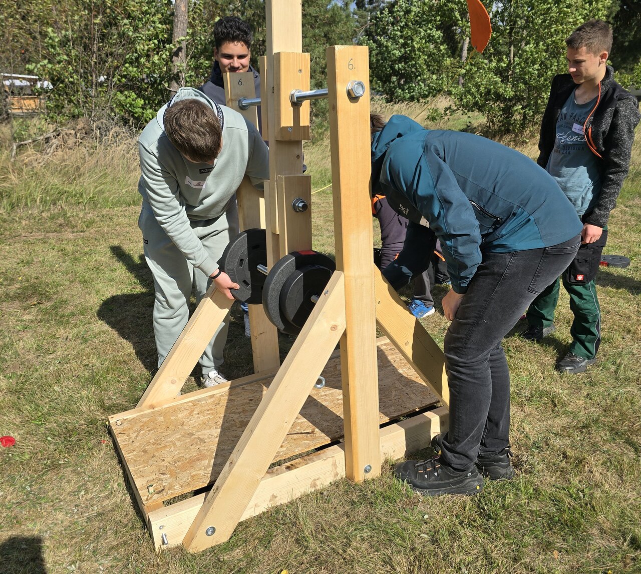 Trebuchet bauen