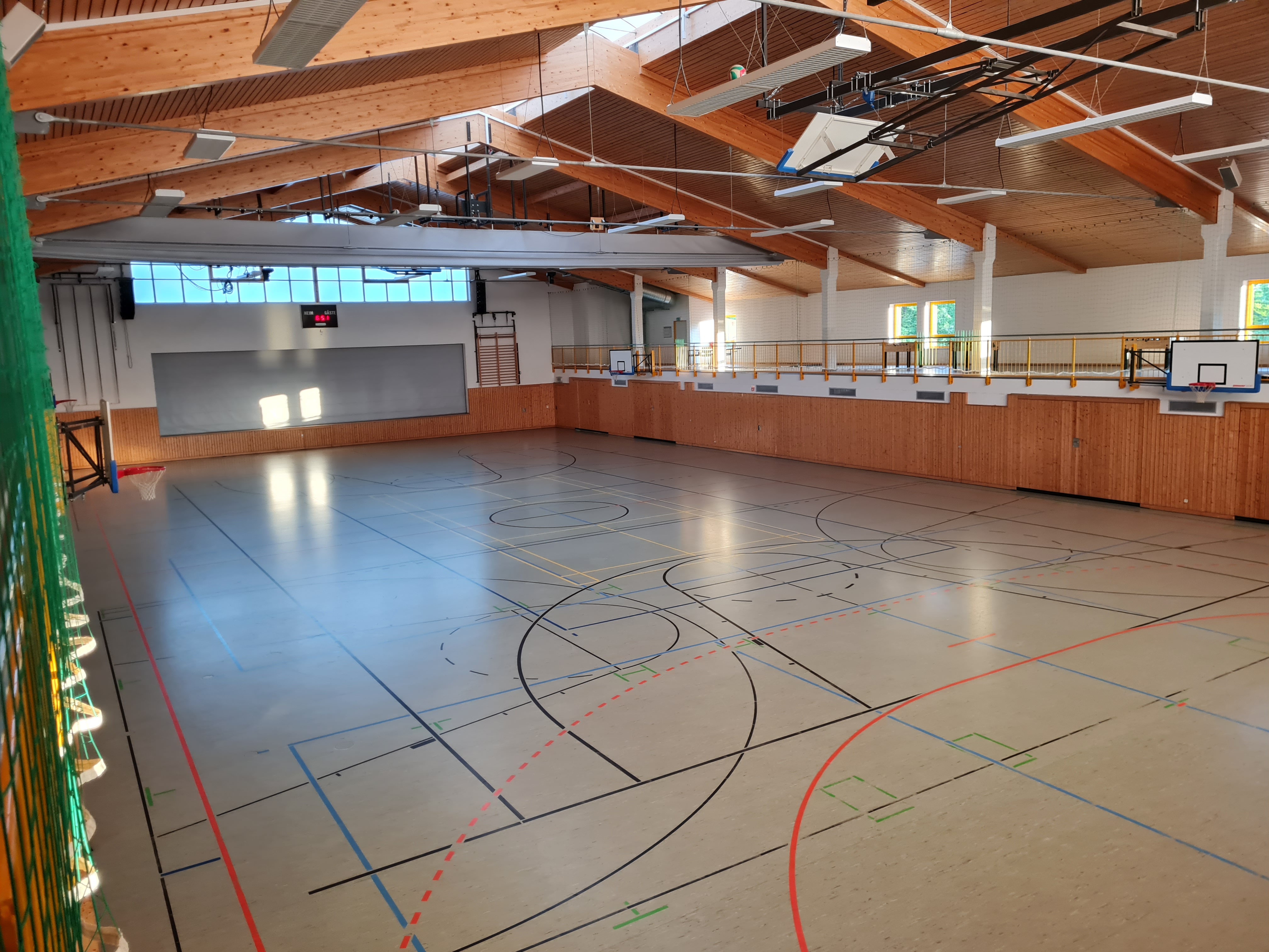 Ansicht Turnhalle Oberschule Beilrode