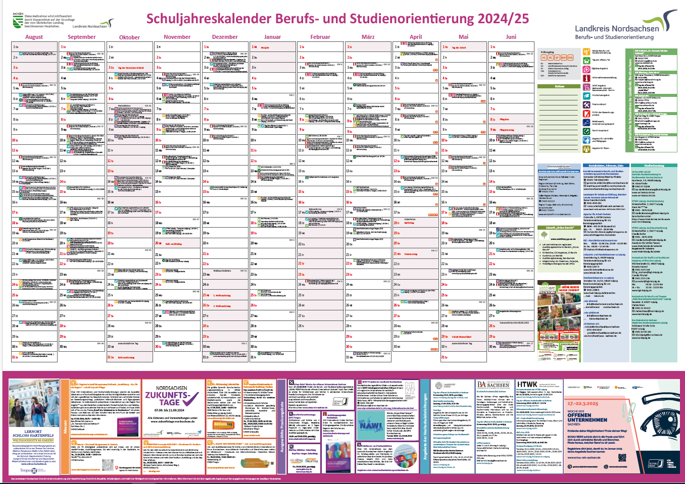 Vorschaubild Schuljahreskalender